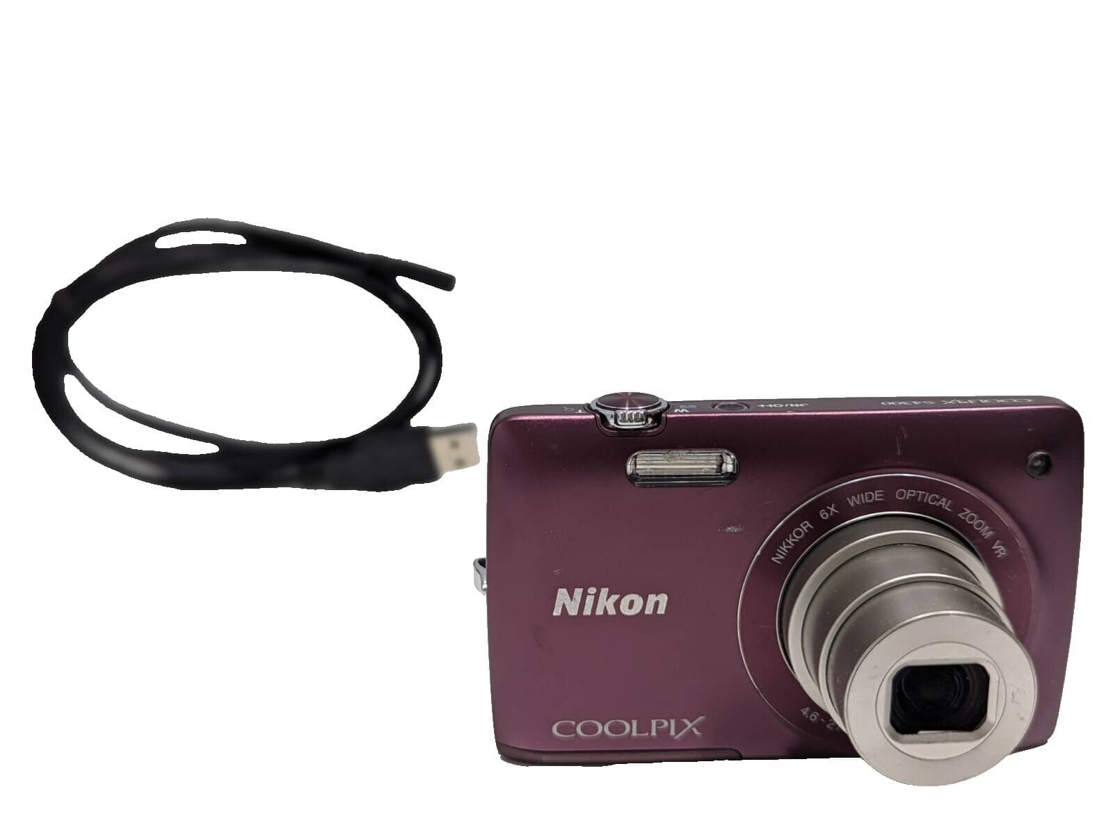 Nikon COOLPIX S5300 Digital Cameras Purple New Body Only