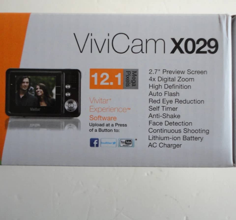 Vivitar X029 Digital Cameras Silver New Body Only