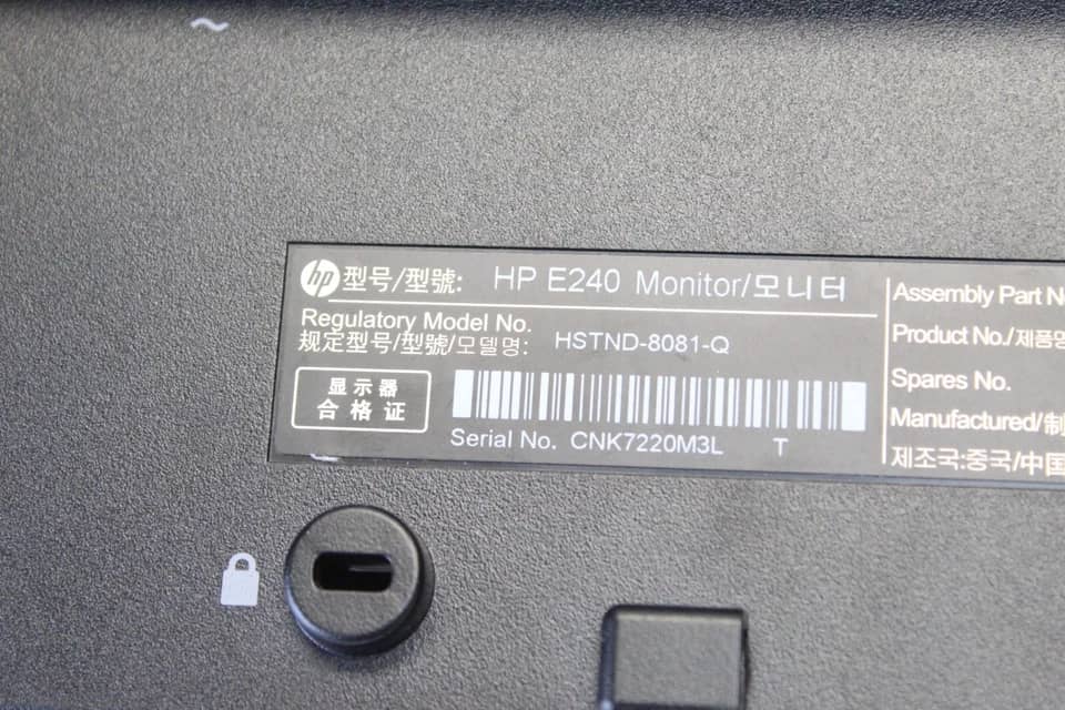 HP E24 Monitors