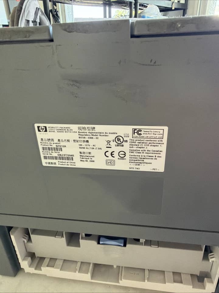 HP P3005 Printers Refurbished - Excellent