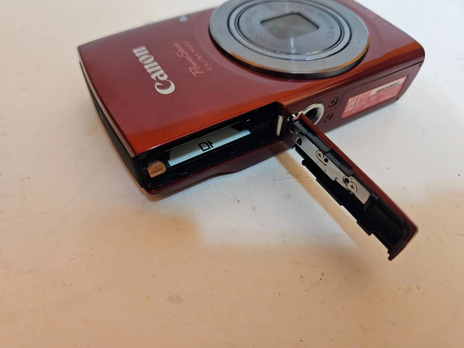 Canon PowerShot ELPH 160 Digital Cameras Red Used - Good Body Only