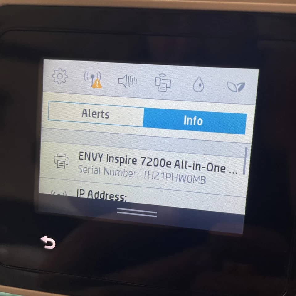 HP ENVY Inspire 7200e Printers Used - Good