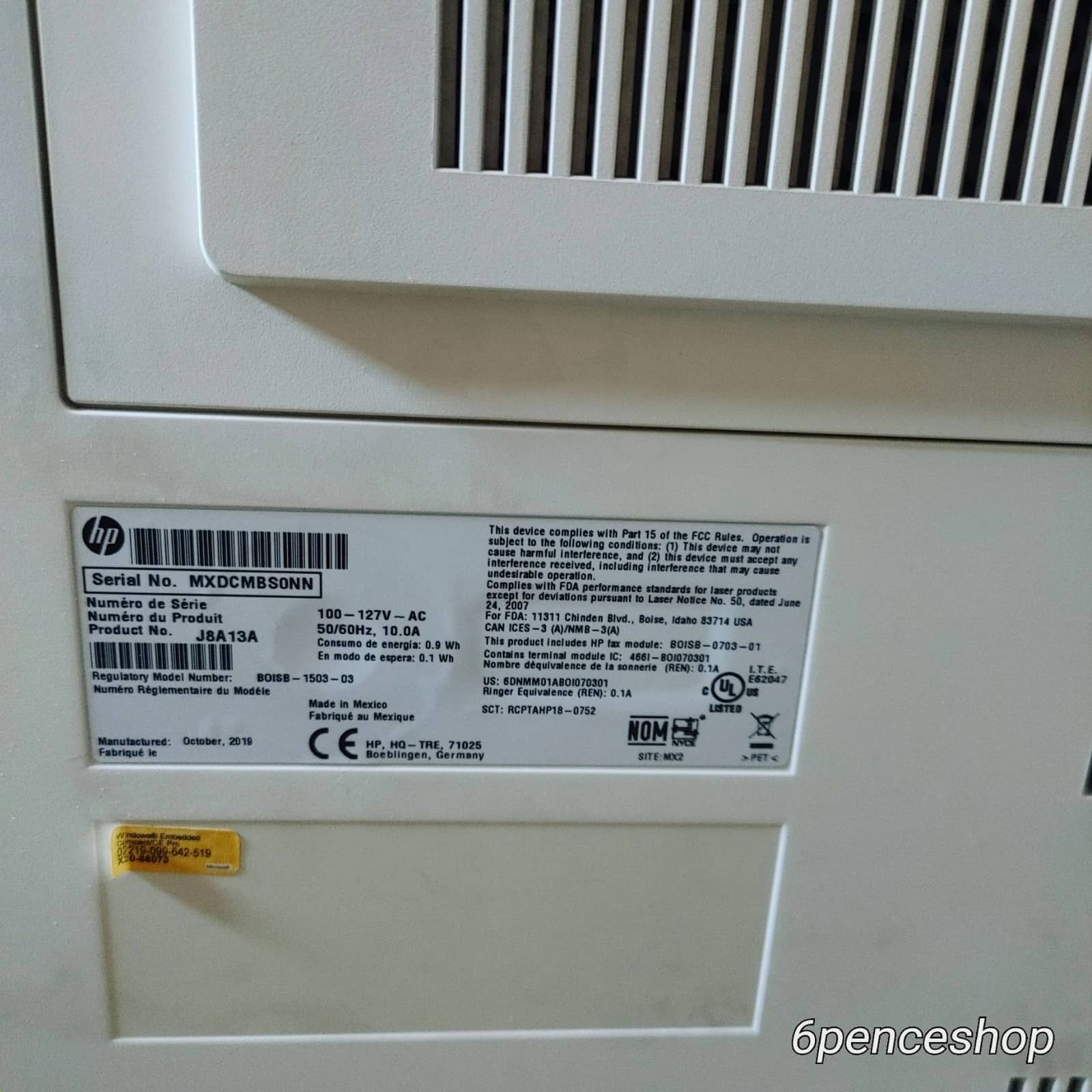 HP LaserJet Enterprise Flow MFP M681z Printers Open-Box Excellent