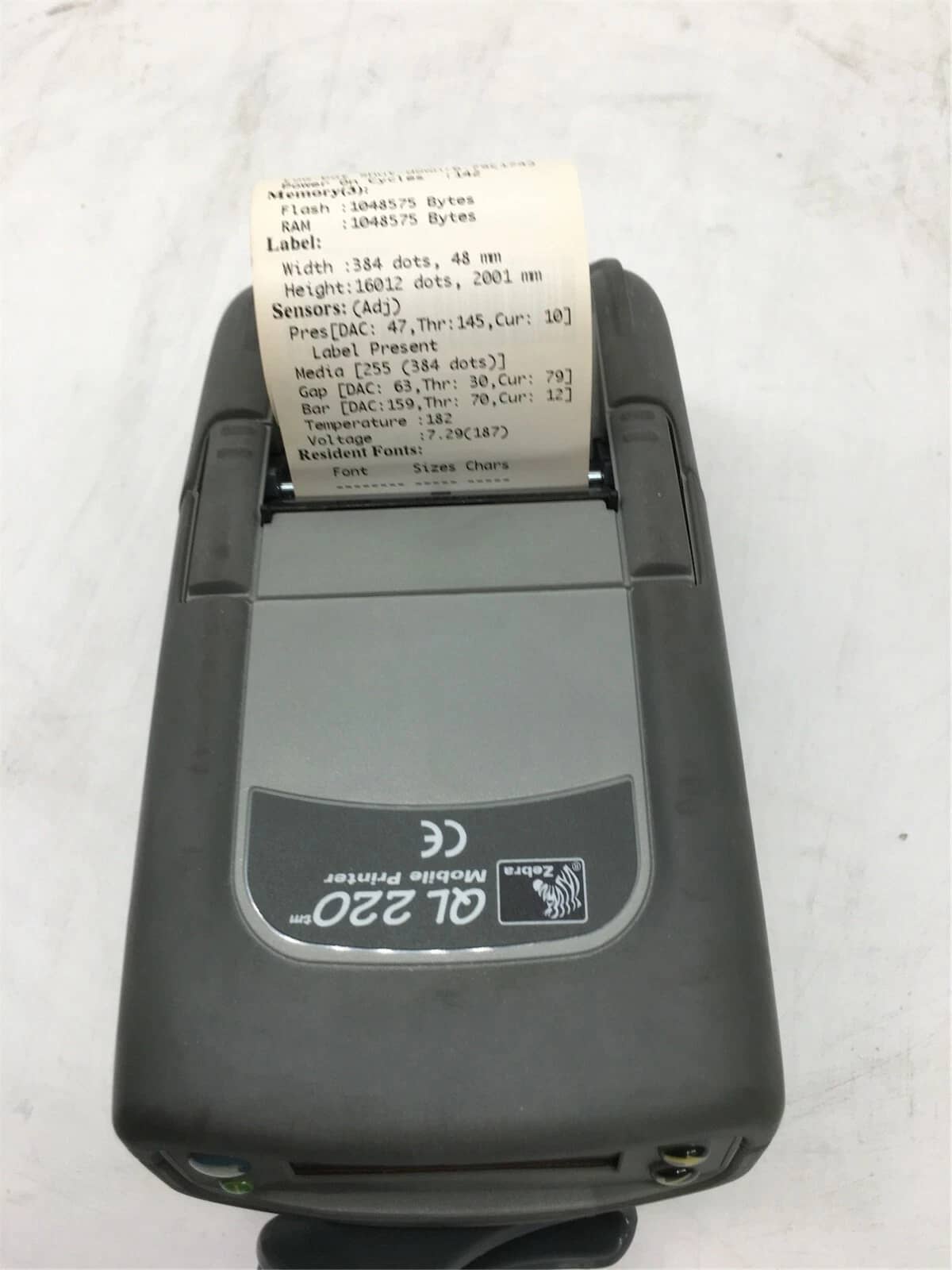 Zebra Q2A-LU1AVS00-00 Printers Used - Good