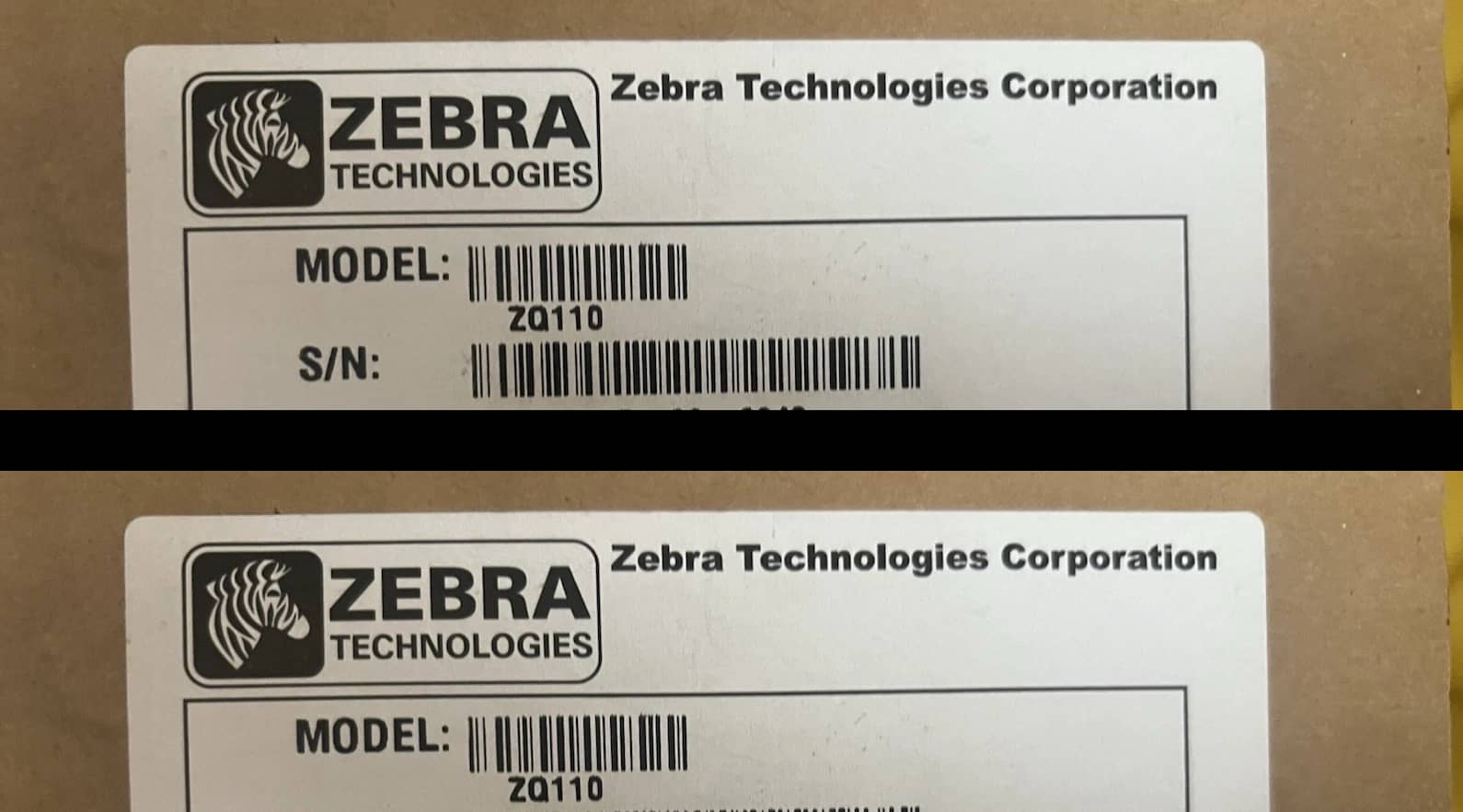 Zebra ZQ110 Printers New