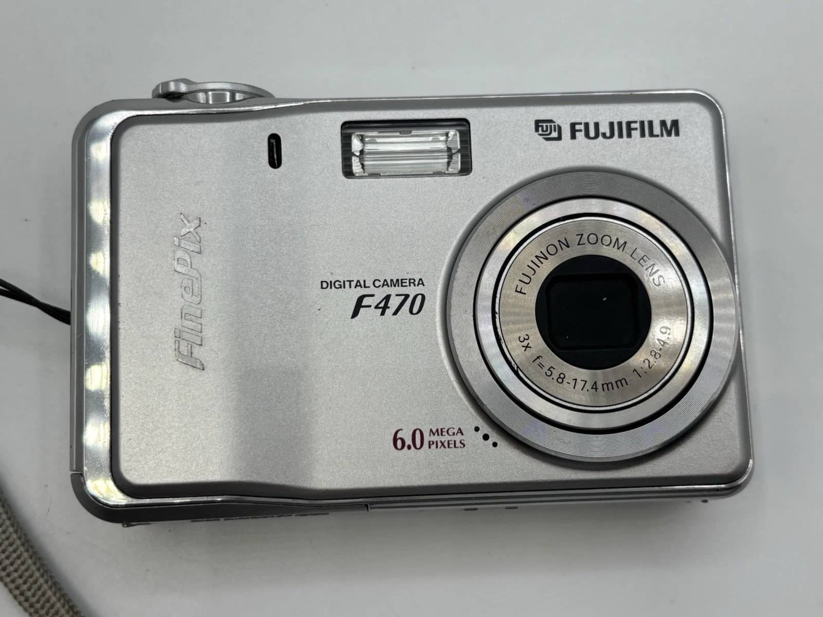 Fujifilm f460 Digital Cameras Silver Used - Good Body Only