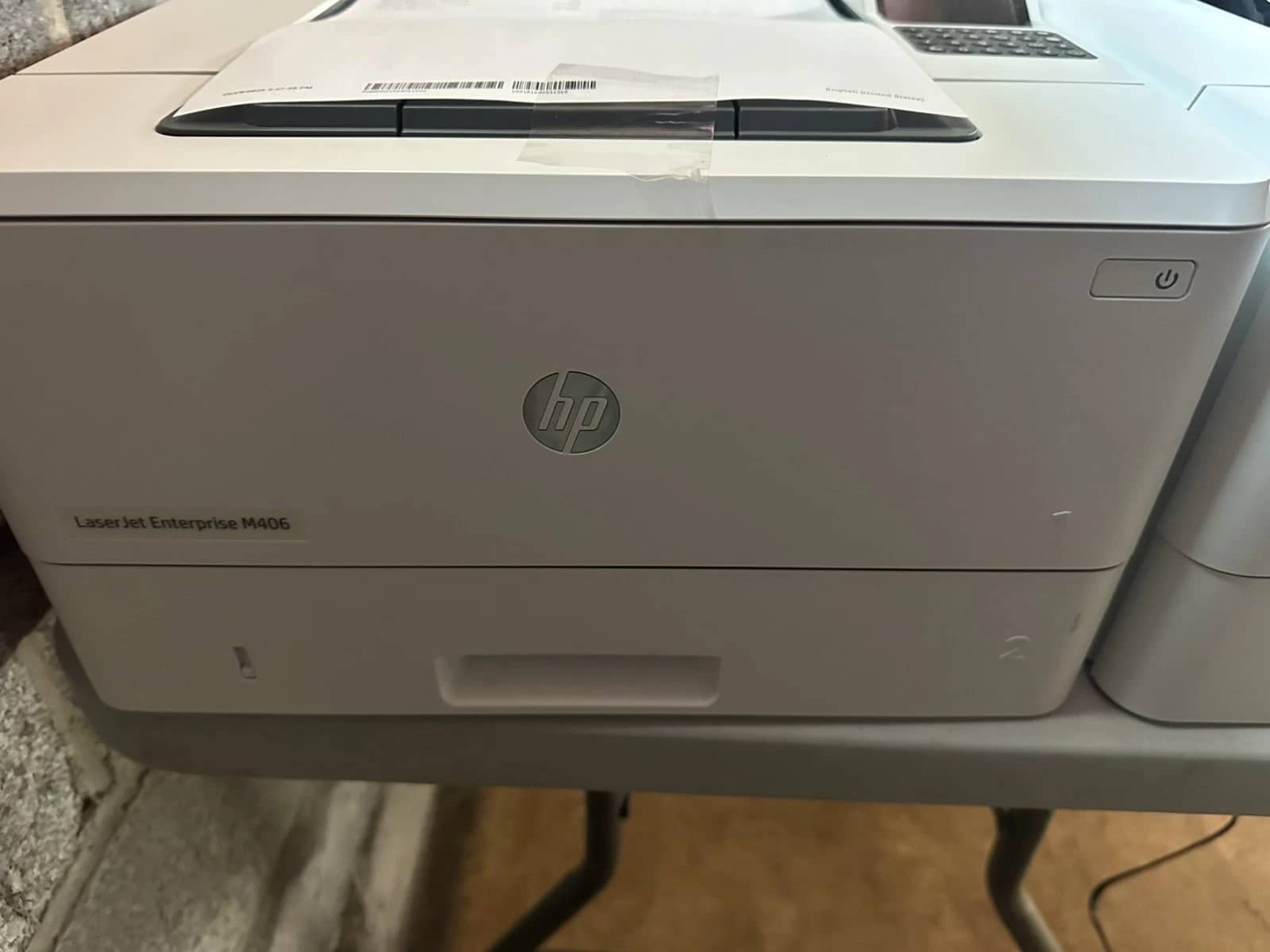 HP Laserjet M406dn Printers Used - Good