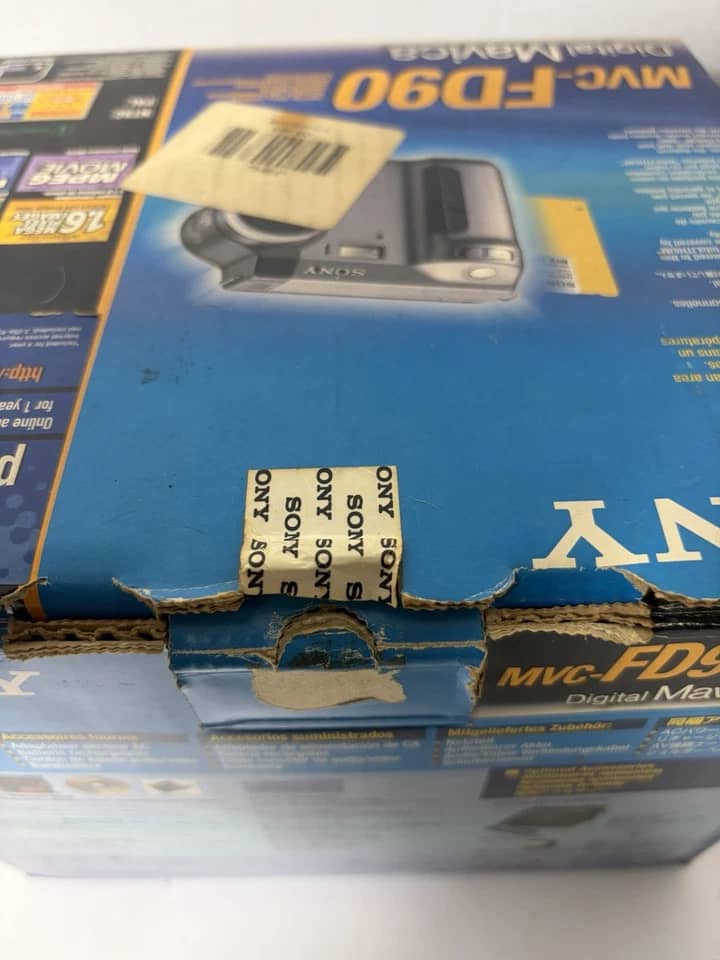 Sony MVC-FD90 Digital Cameras Gray New Body Only