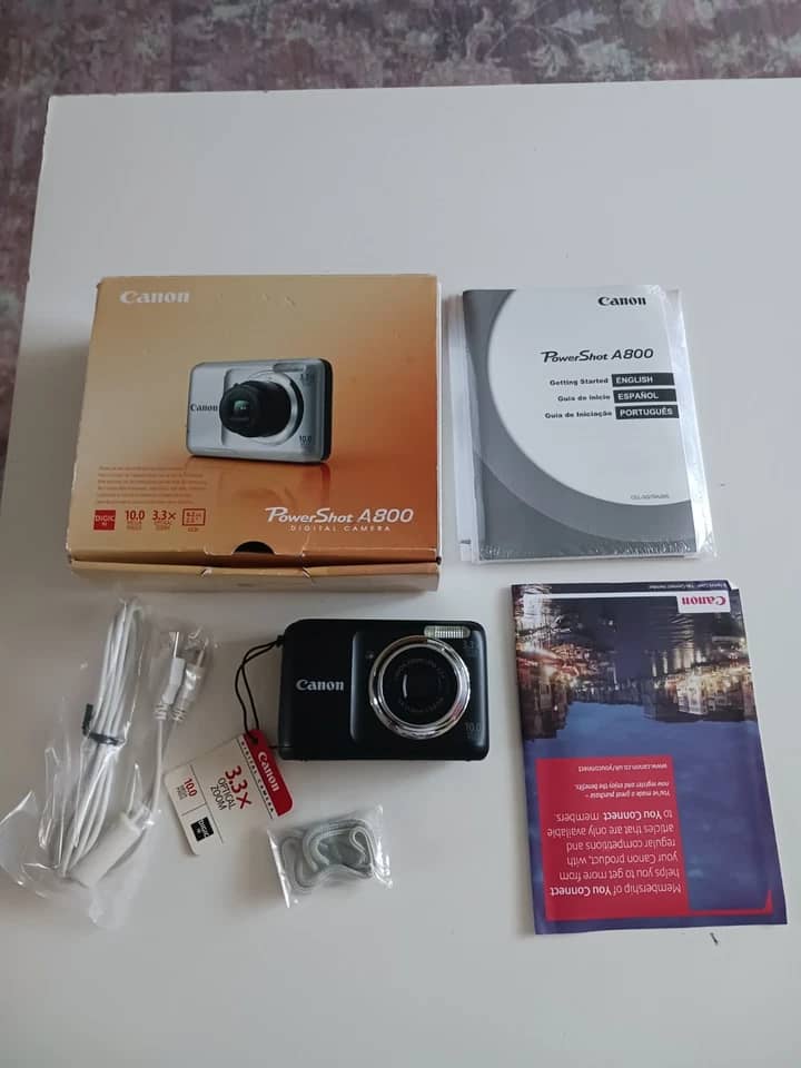 Canon PowerShot A800 Digital Cameras Blue Used - Good Body Only