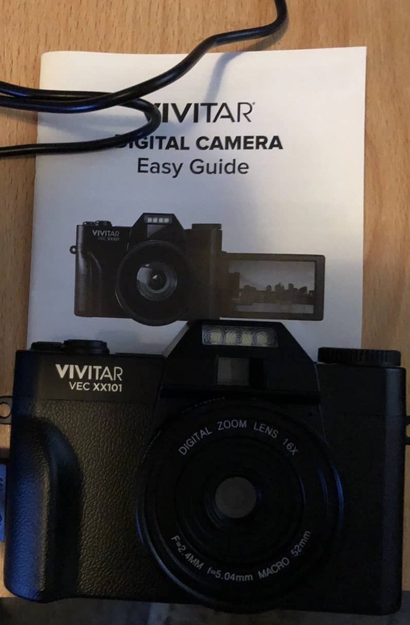 Vivitar Vivicam 8400 Digital Cameras Black Open-Box Excellent Body Only