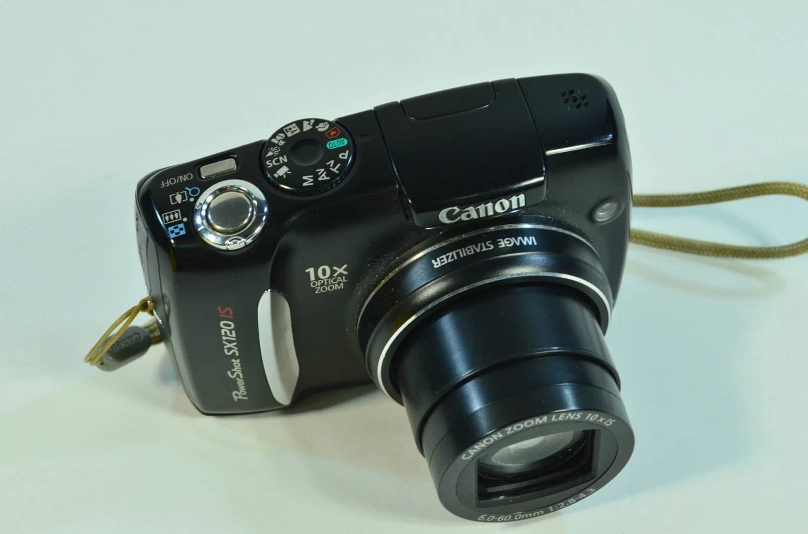 Canon PowerShot SX120 IS Digital Cameras Black New Body Only