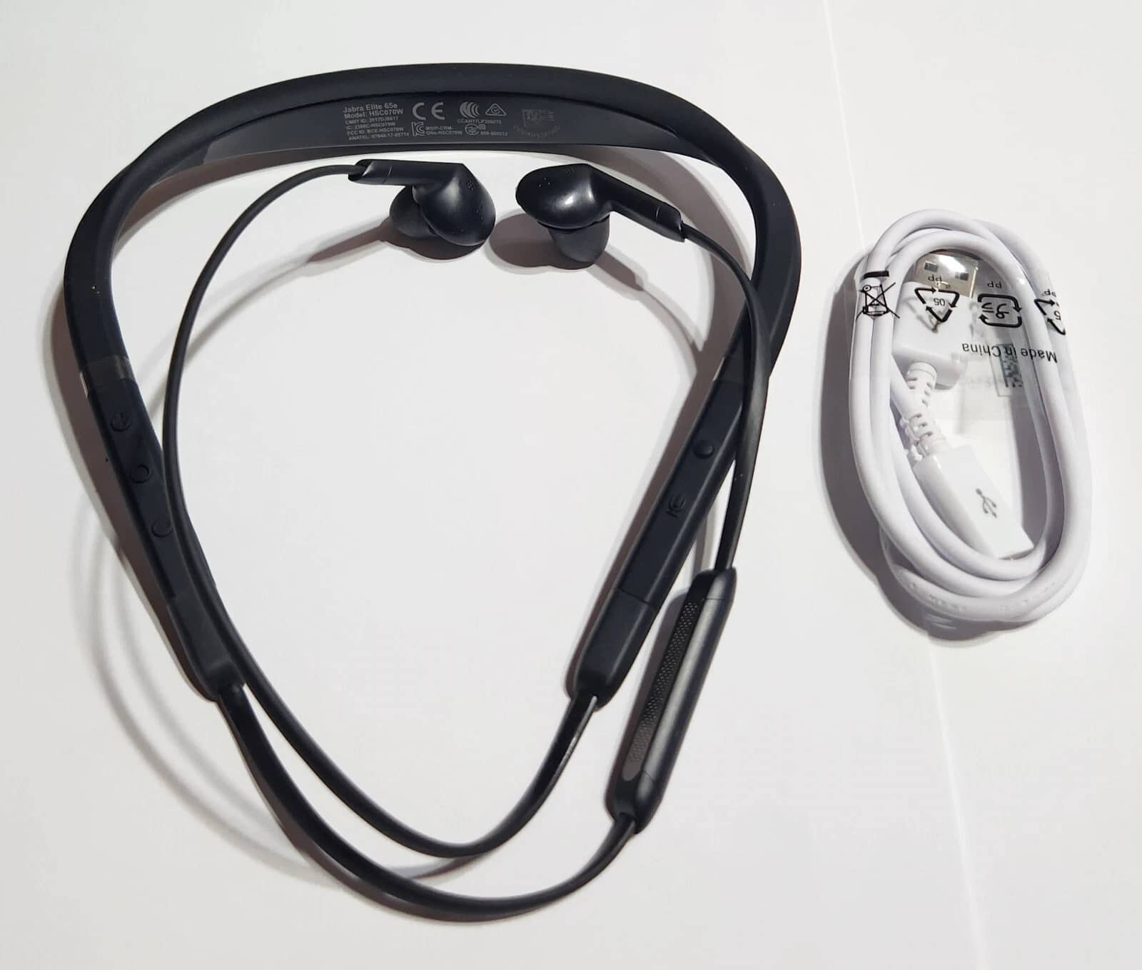 Jabra Elite 65e UC Headphones & Earbuds Black New