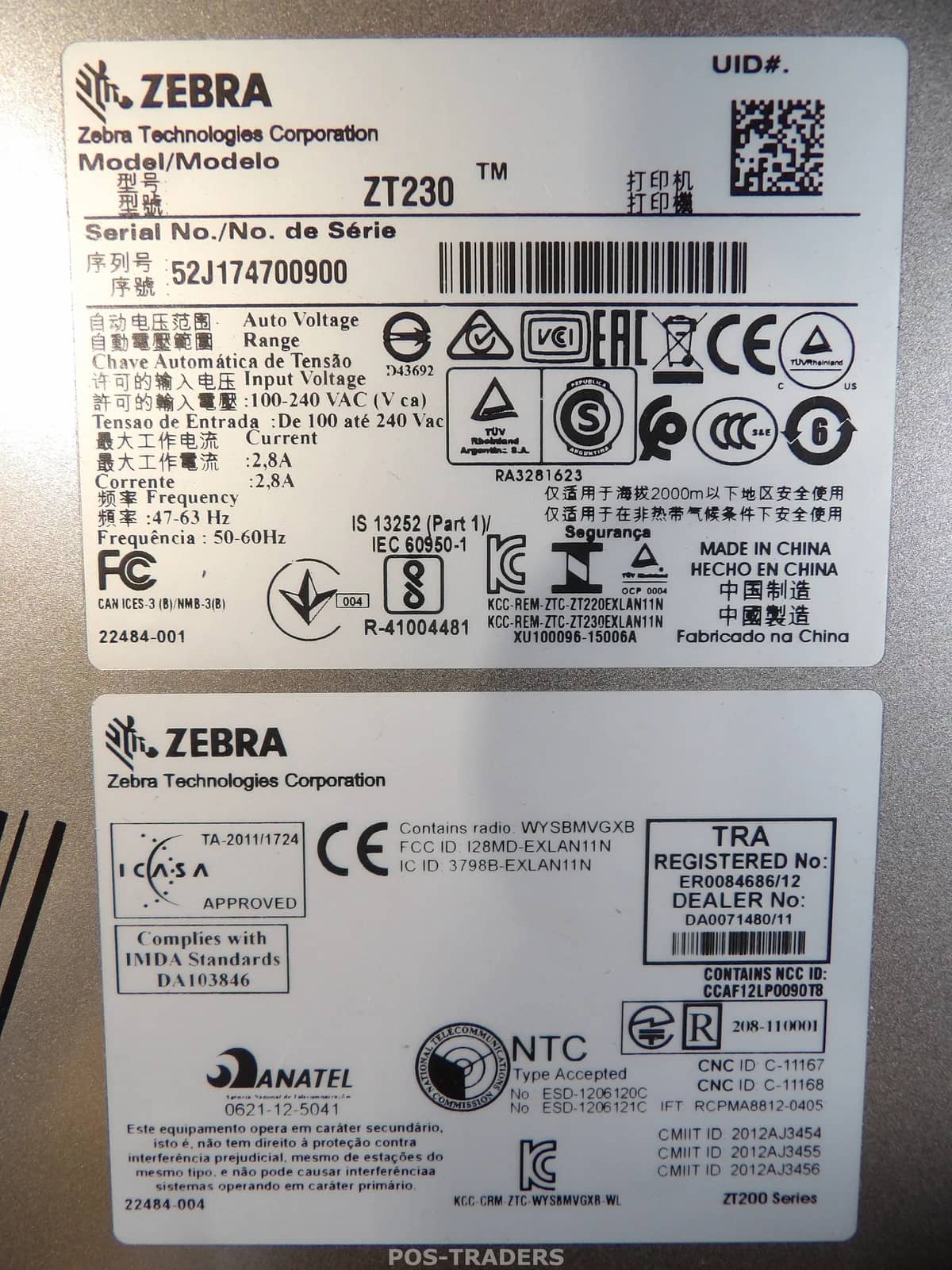 Zebra ZT23042 Printers New