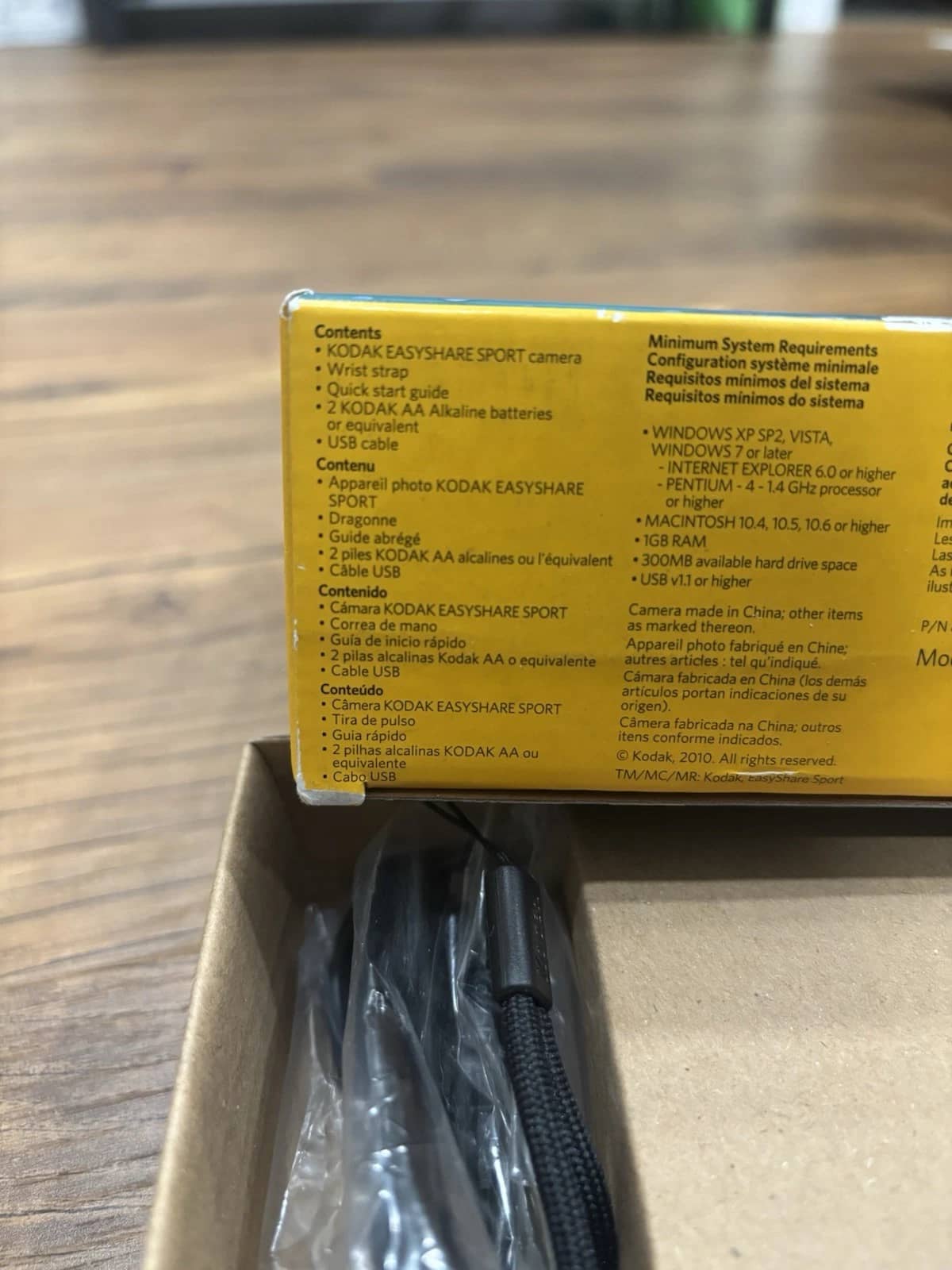 Kodak EasyShare Sport C123 Digital Cameras Blue New Body Only