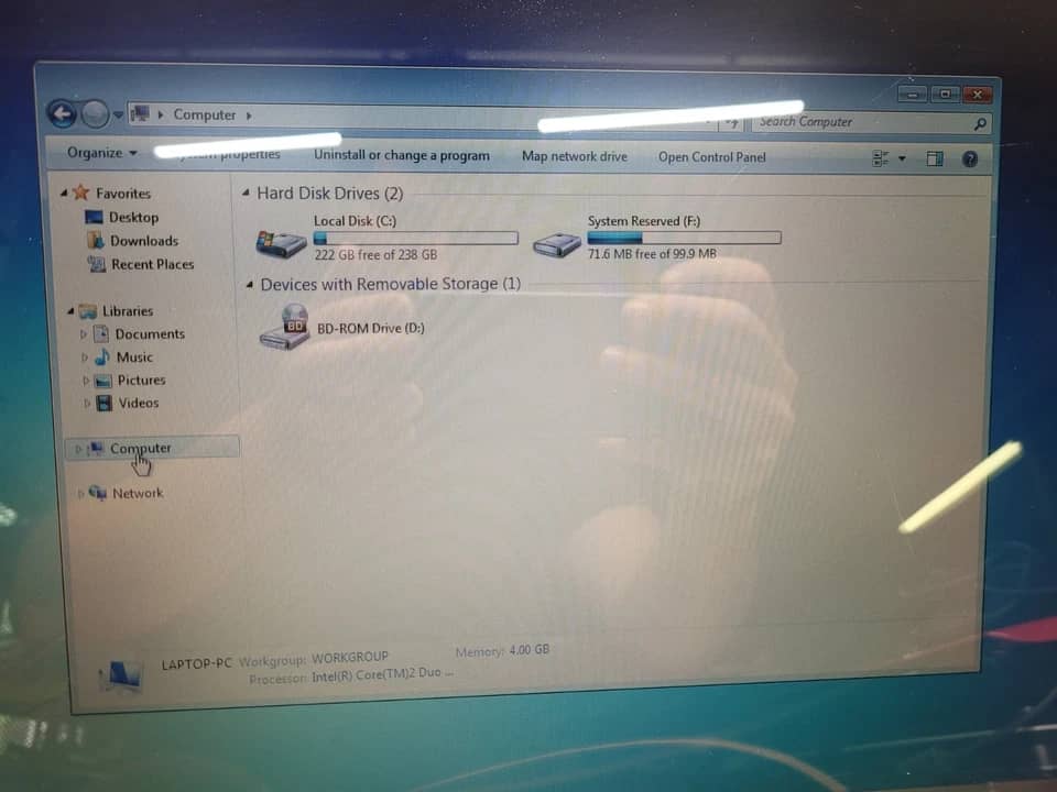 HP PAVILION DV7-3173NR Computers 500GB 4GB For parts or not working