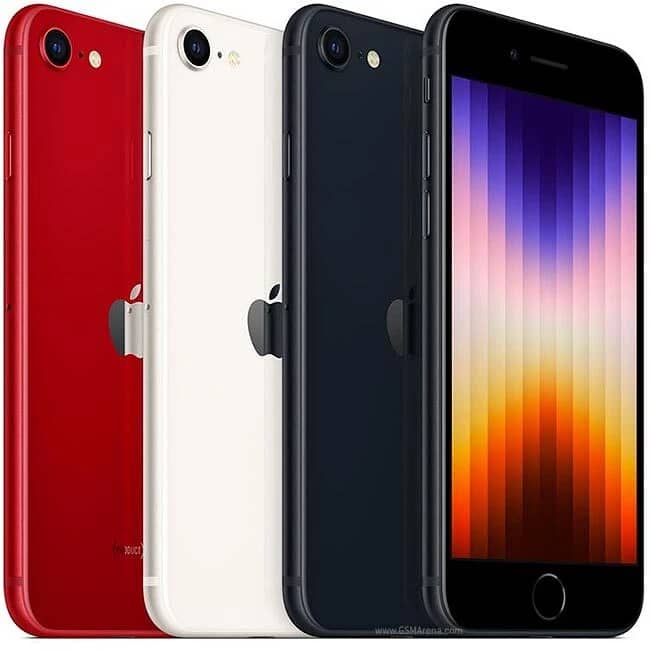Apple iPhone SE (3rd Generation) Cell Phones Black AT&T 64GB New