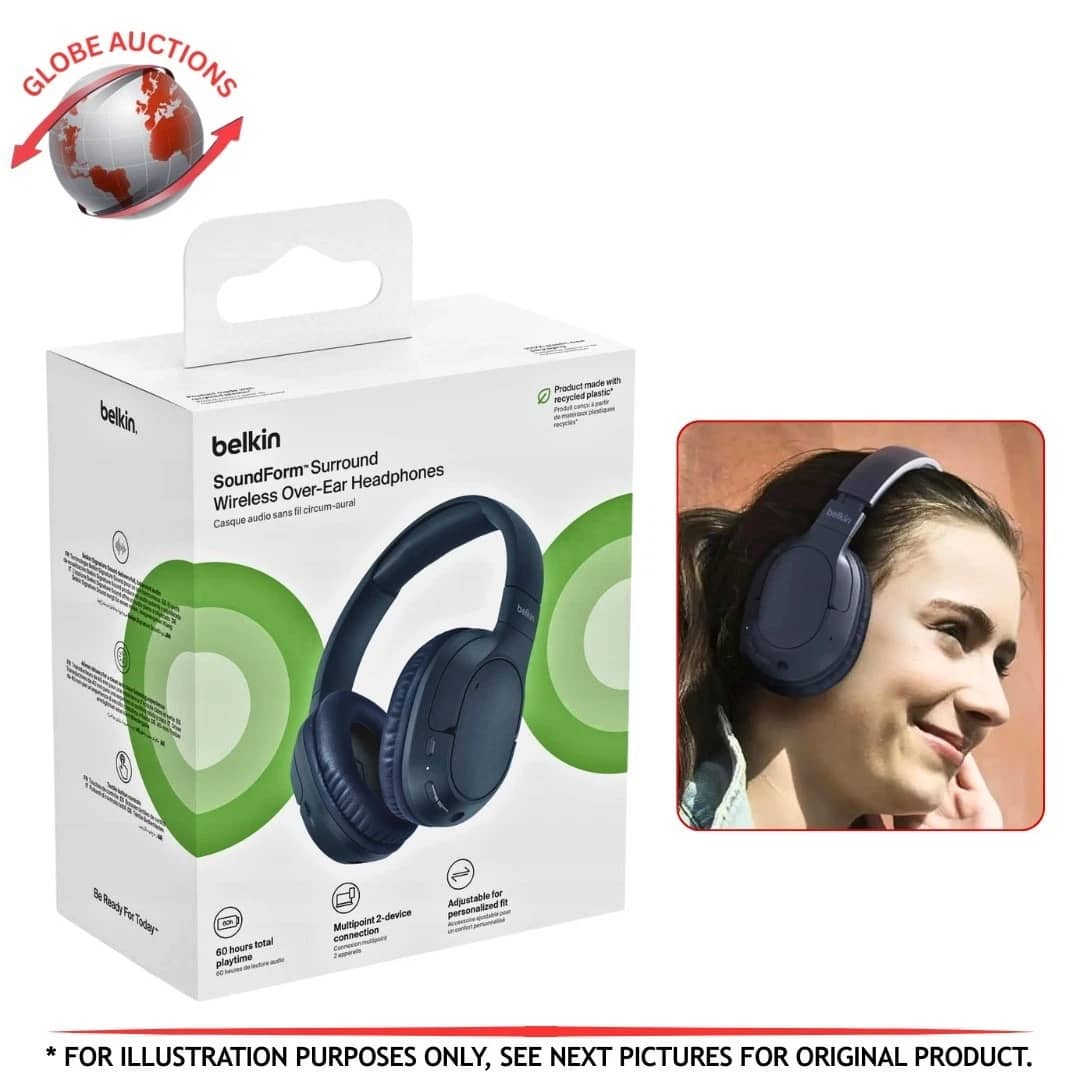 Belkin SoundForm Headphones & Earbuds Black New