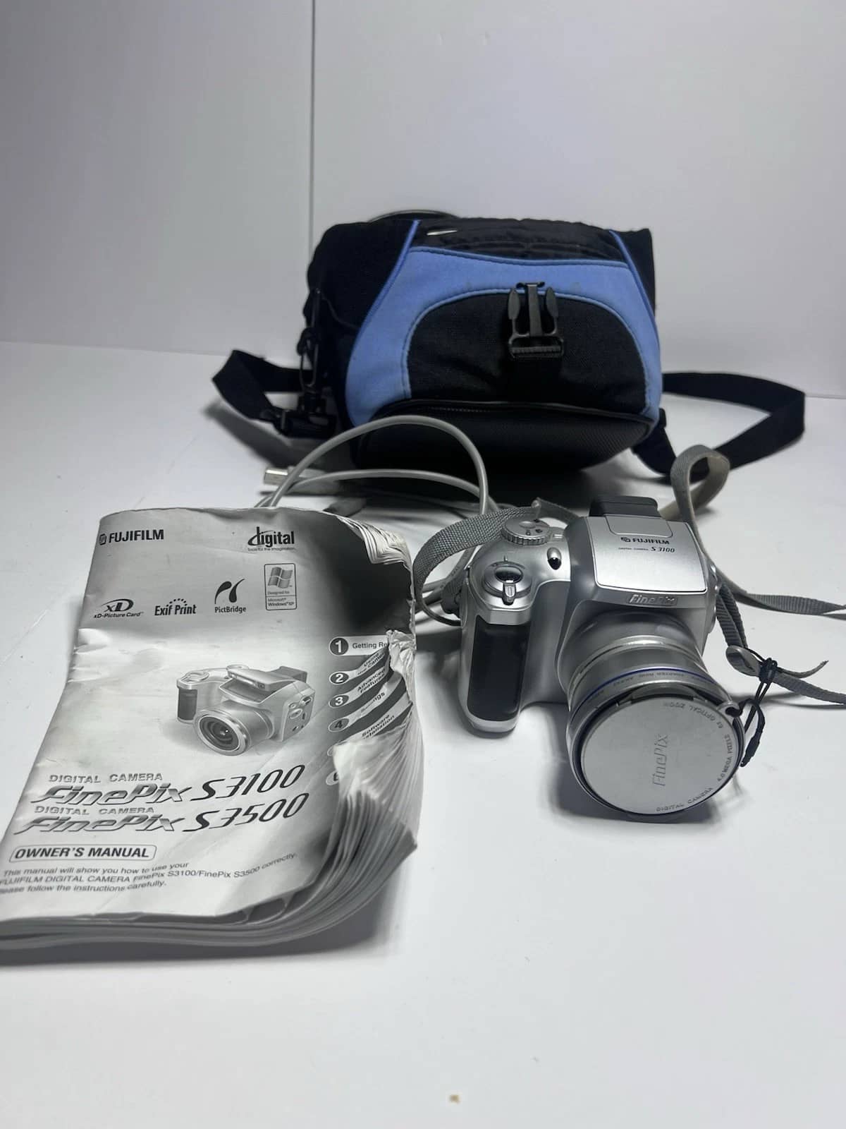 Fujifilm FinePix S3100 Digital Cameras Gray New Body Only