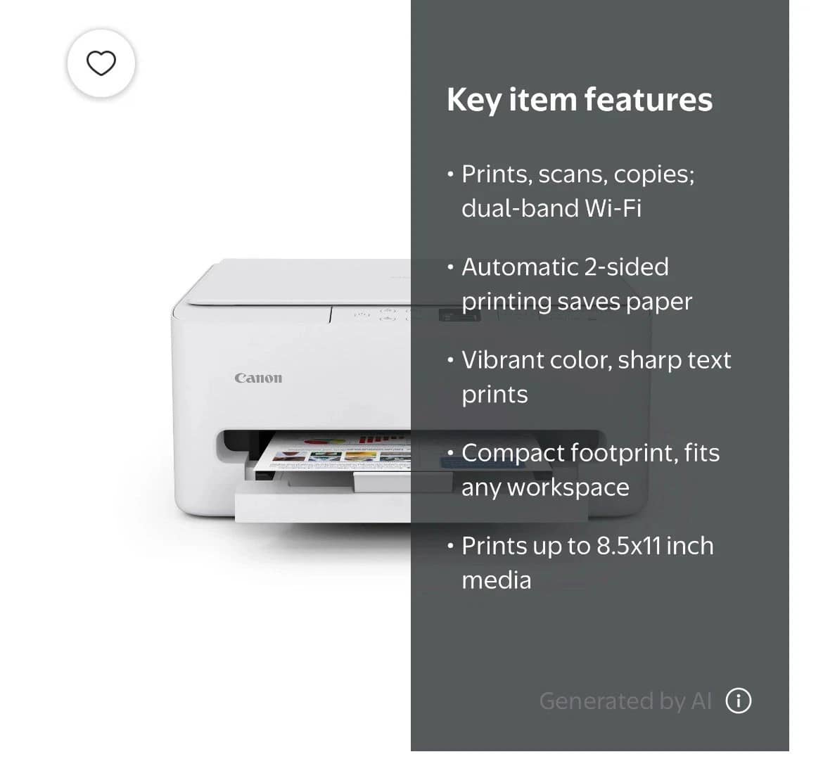 Canon PIXMA TS6520 Printers New