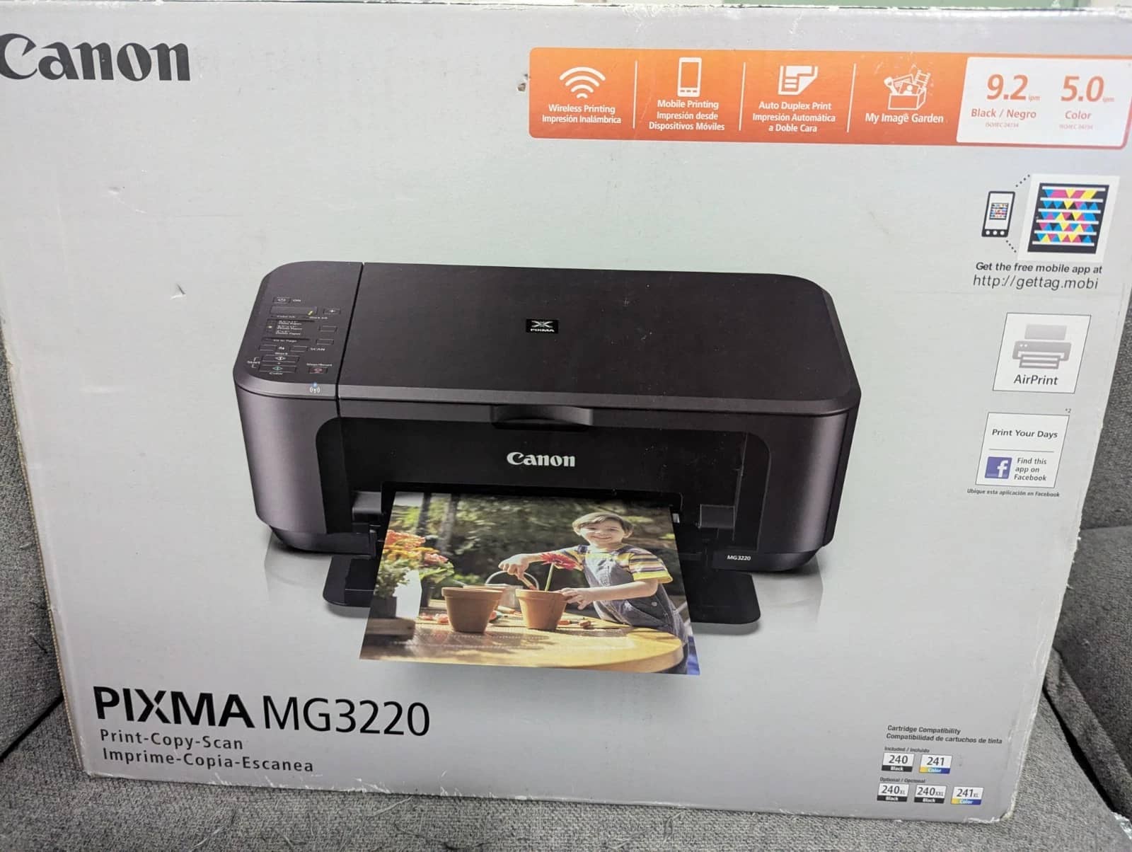 Canon PIXMA MG3220 Printers Used - Good