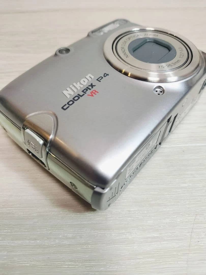 Nikon COOLPIX P4 Digital Cameras Silver Used - Good Body Only