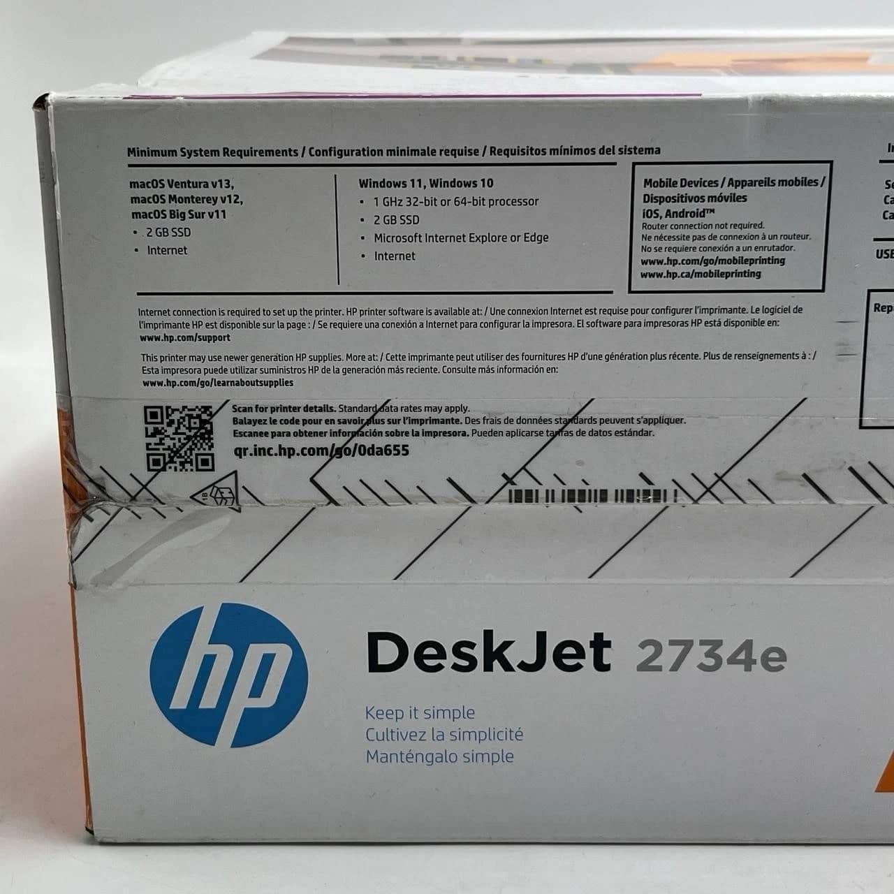 HP DeskJet 2734e Printers New