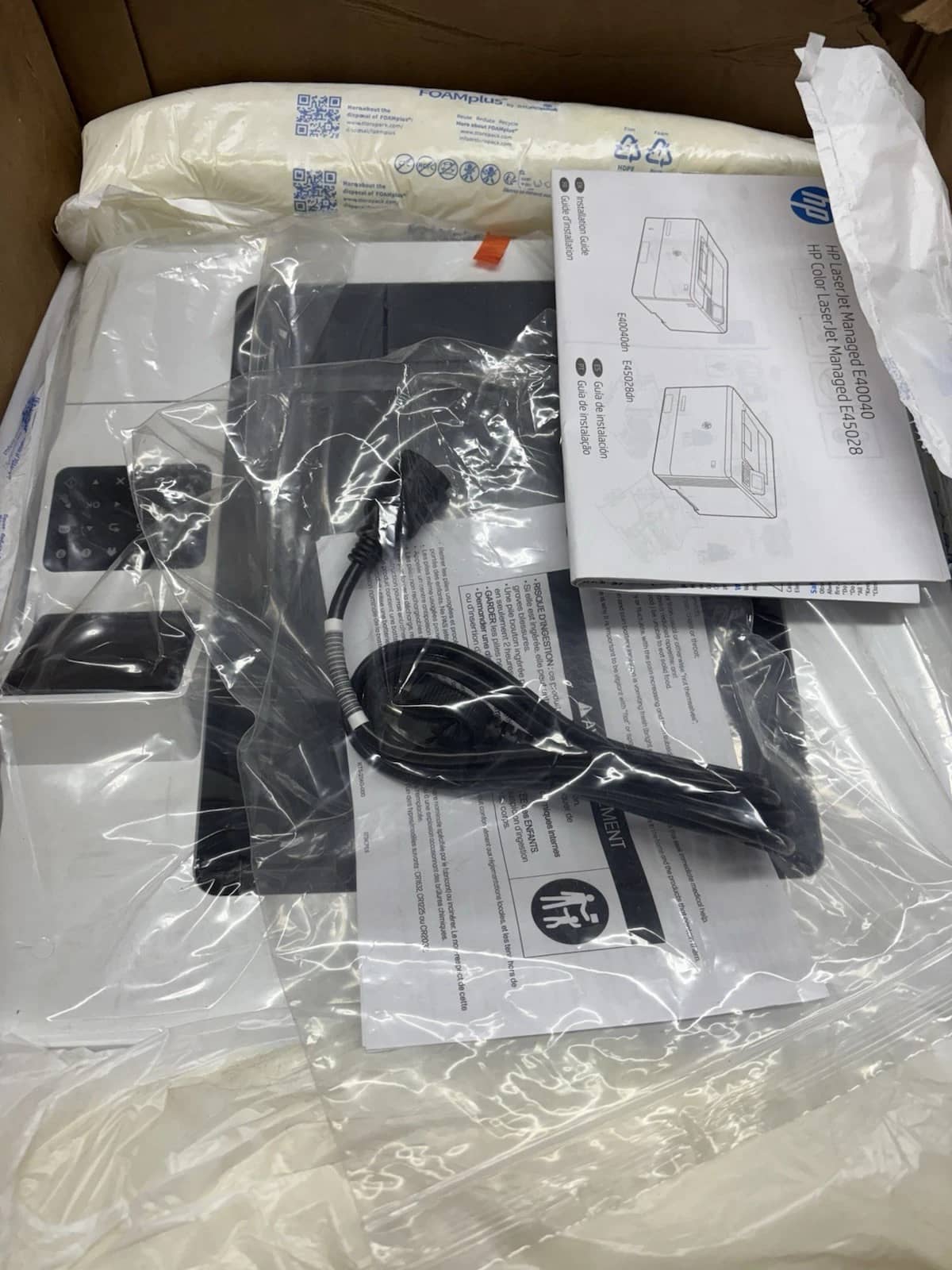 HP LaserJet E40040 Printers Open-Box Excellent