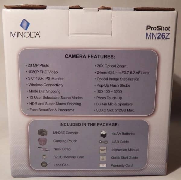 Minolta MN26Z Digital Cameras Silver New Body Only