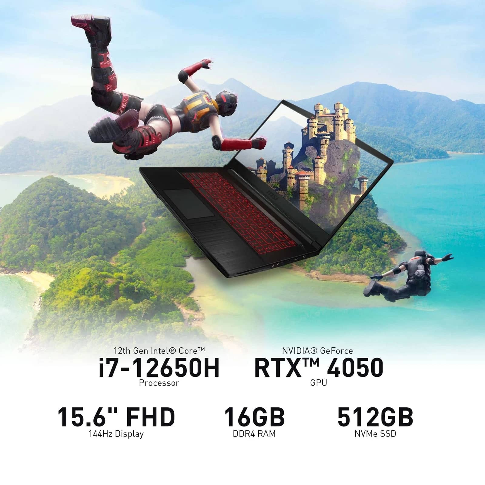 MSI GF63 Computers New