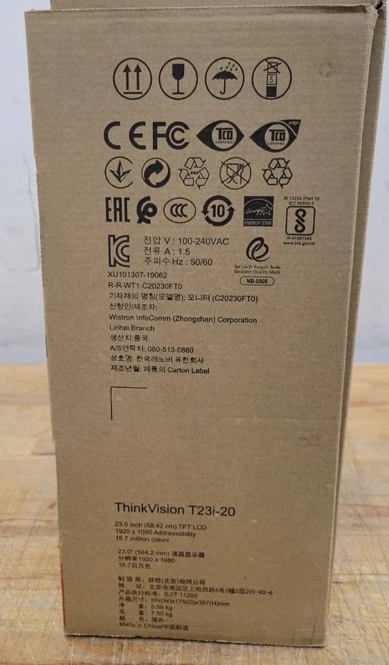 Samsung ThinkVision T23i-20 Monitors