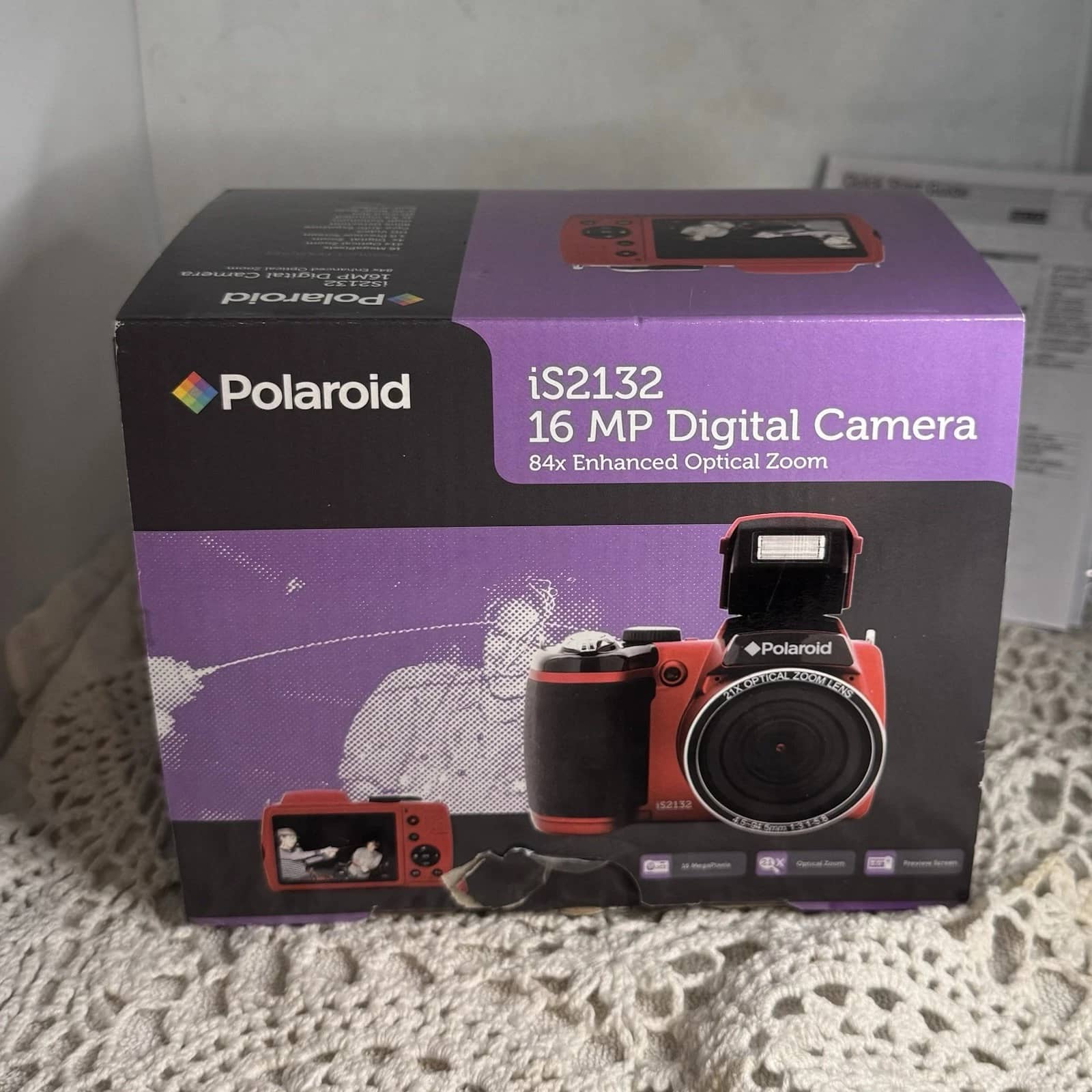 Polaroid iS2132 Digital Cameras Black New Body Only