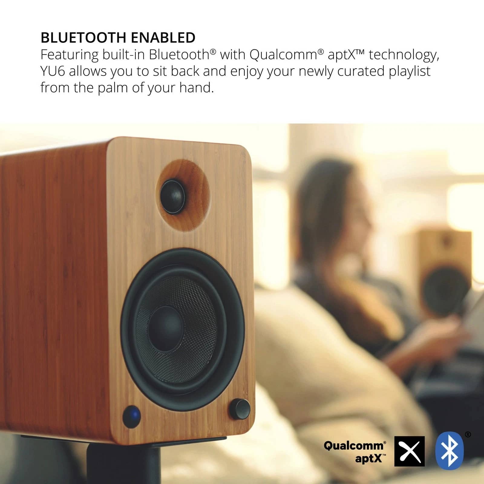Kanto YU6 Portable Bluetooth Speakers New