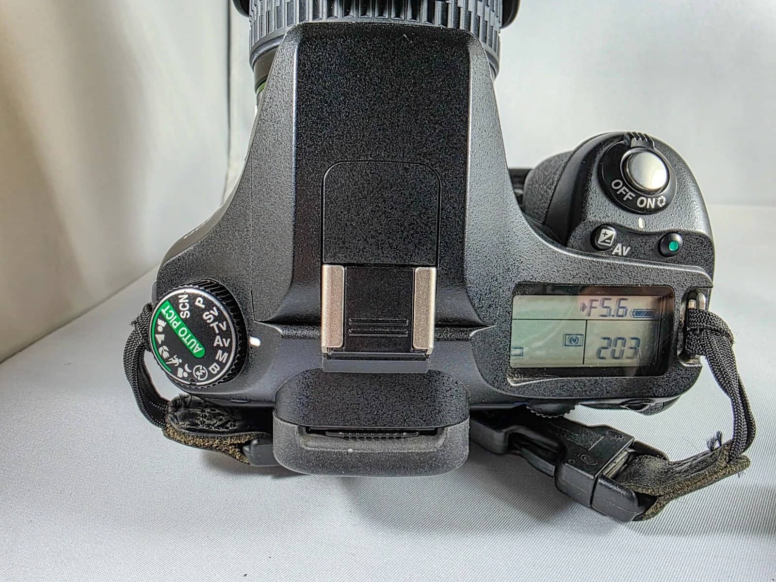 Pentax K200D Digital Cameras Black Used - Very Good w/ 18-55mm Kit