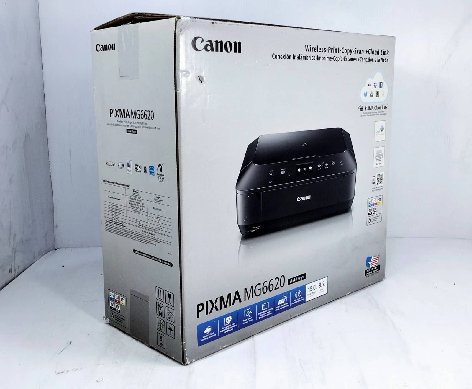 Canon MG6620 Printers New