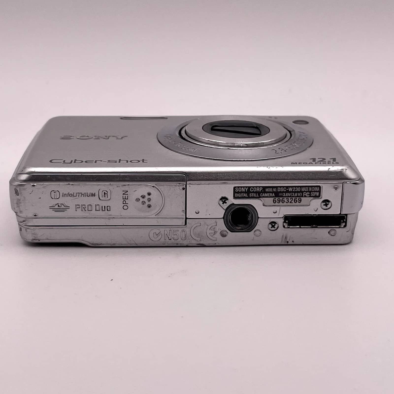 Sony Cyber-shot DSC-W230 Cyber-shot Digital Cameras Silver New Body Only