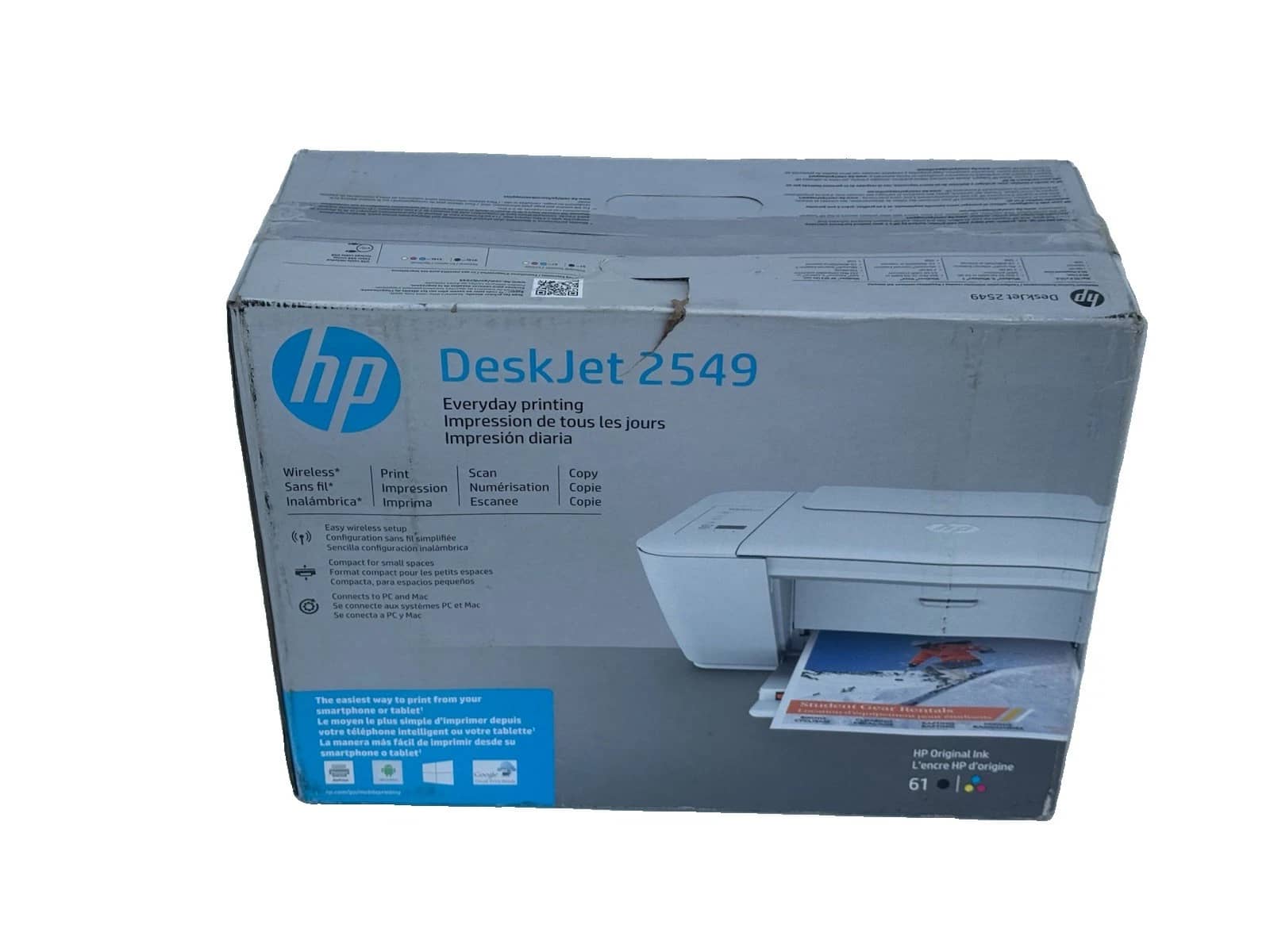 HP Deskjet 2549 Printers New
