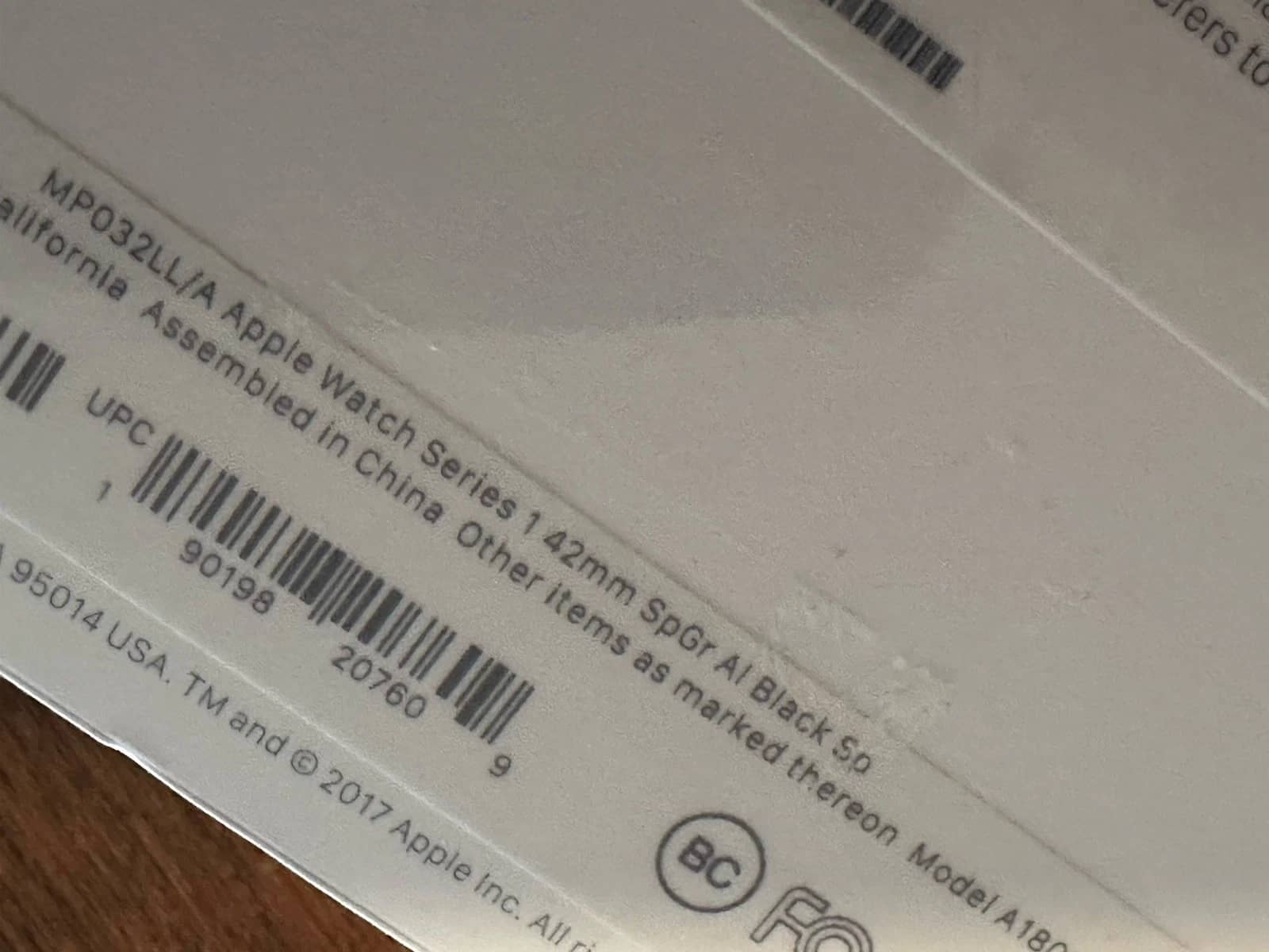 Apple Watch Series 1 Smartwatches Gray 42mm New