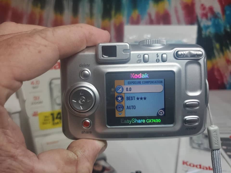 Kodak cx7430 Digital Cameras Silver Used - Good Body Only