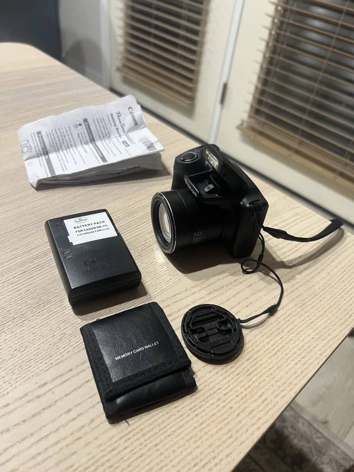 Canon PowerShot SX400 IS Digital Cameras Black Used - Good Body Only