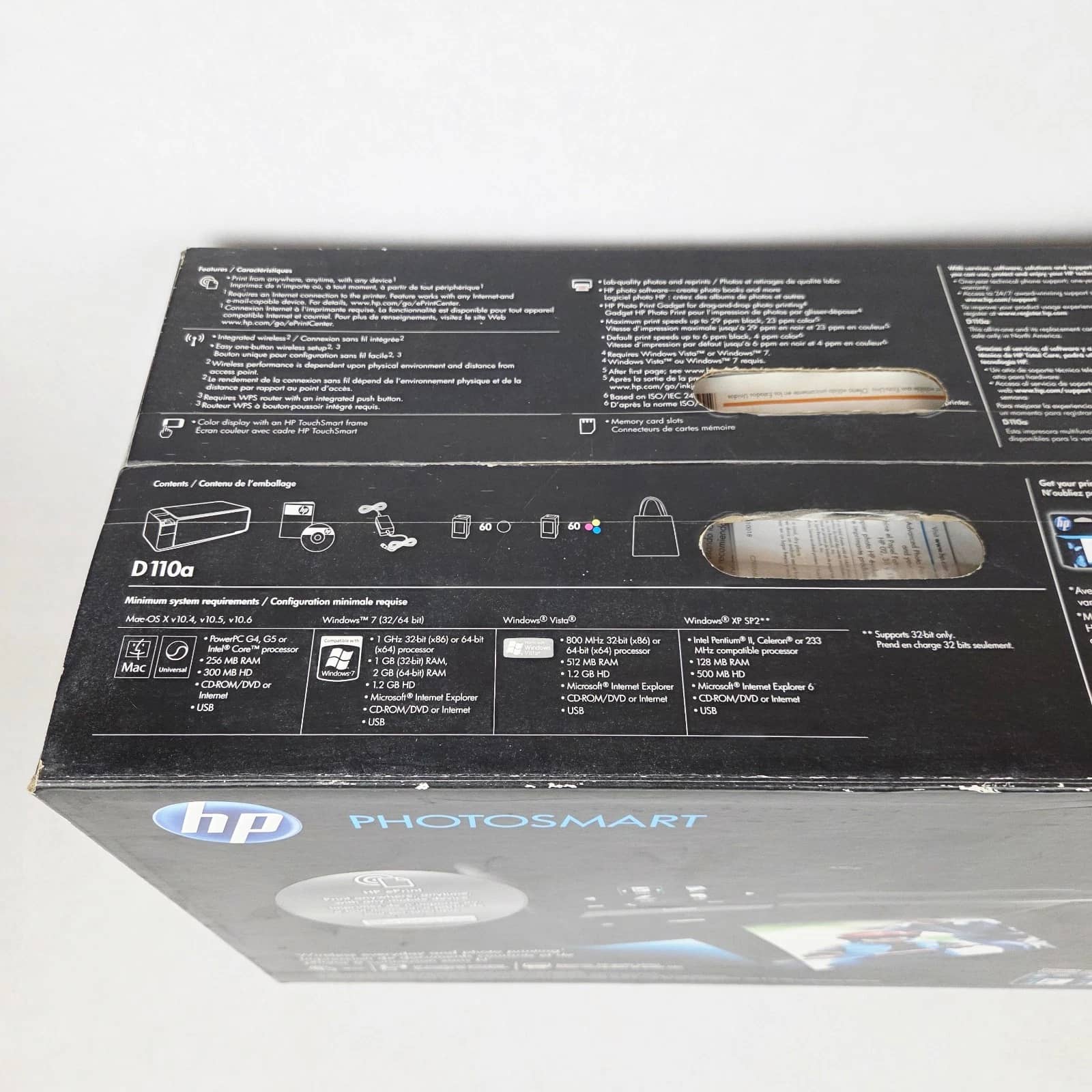 HP Photosmart D110a Printers New