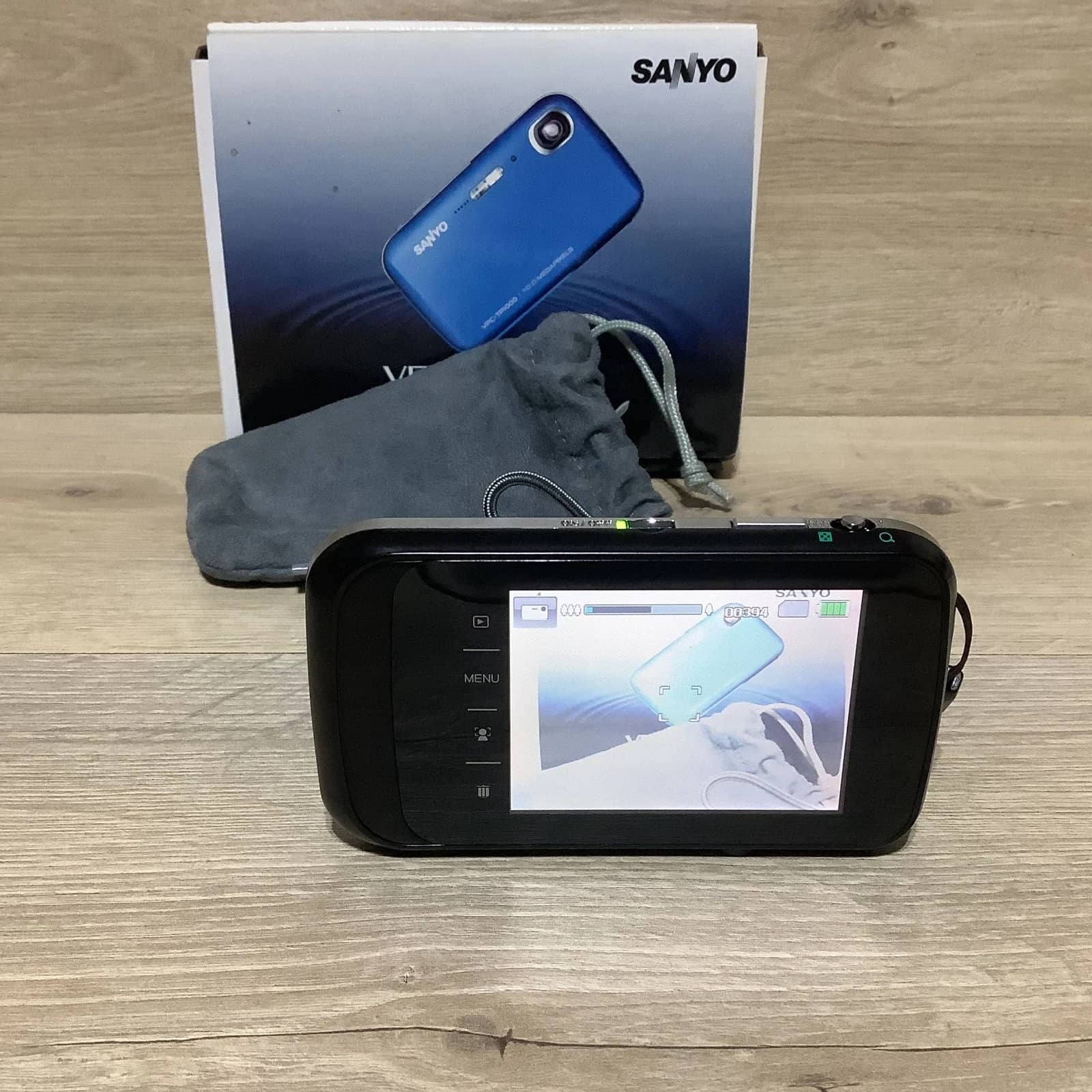 SANYO VPC TP1000 Digital Cameras Blue New Body Only