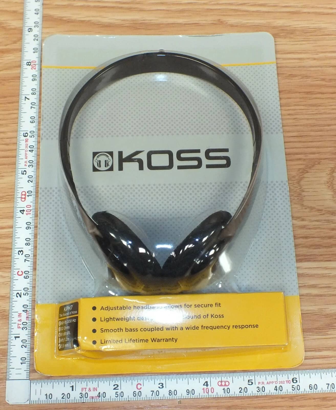 Koss KPH7K Headphones & Earbuds Black New