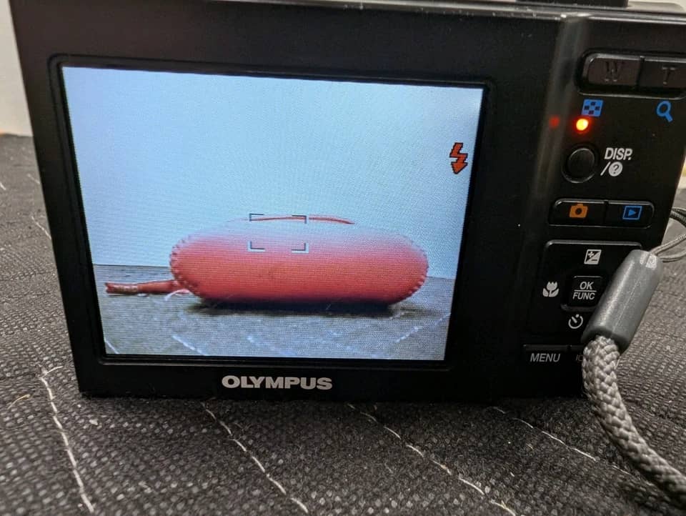 OM SYSTEM fe-26 Digital Cameras Blue New Body Only