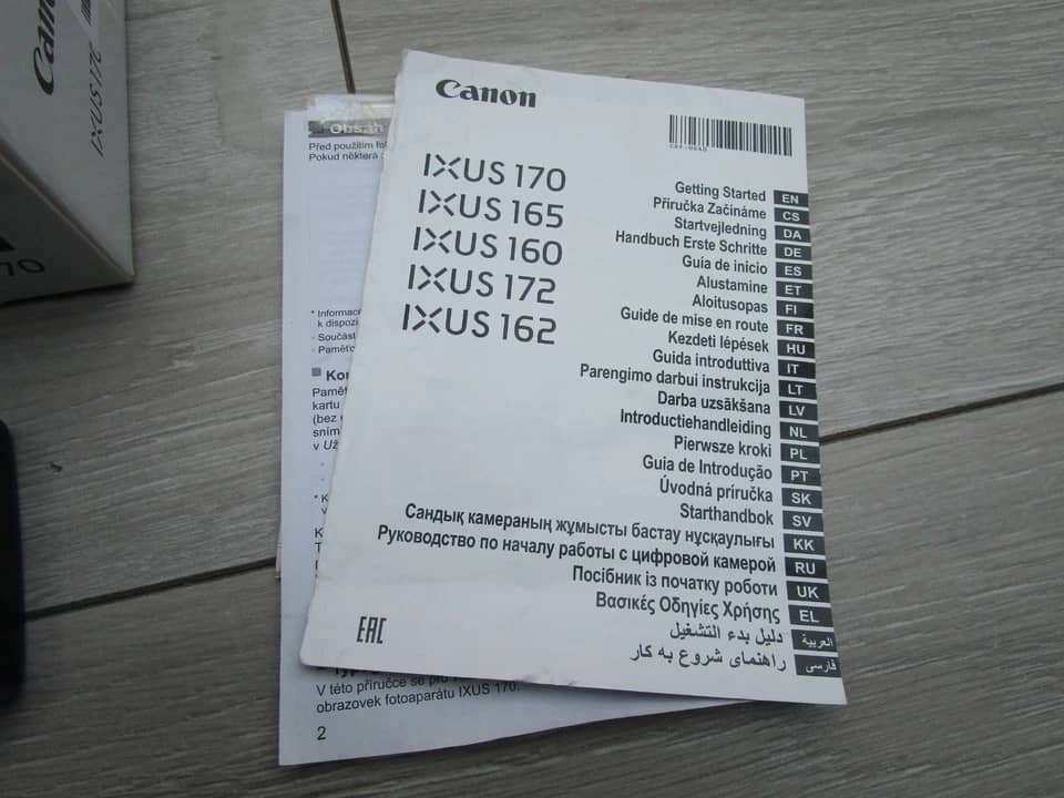 Canon IXUS 185 Digital Cameras Silver New Body Only
