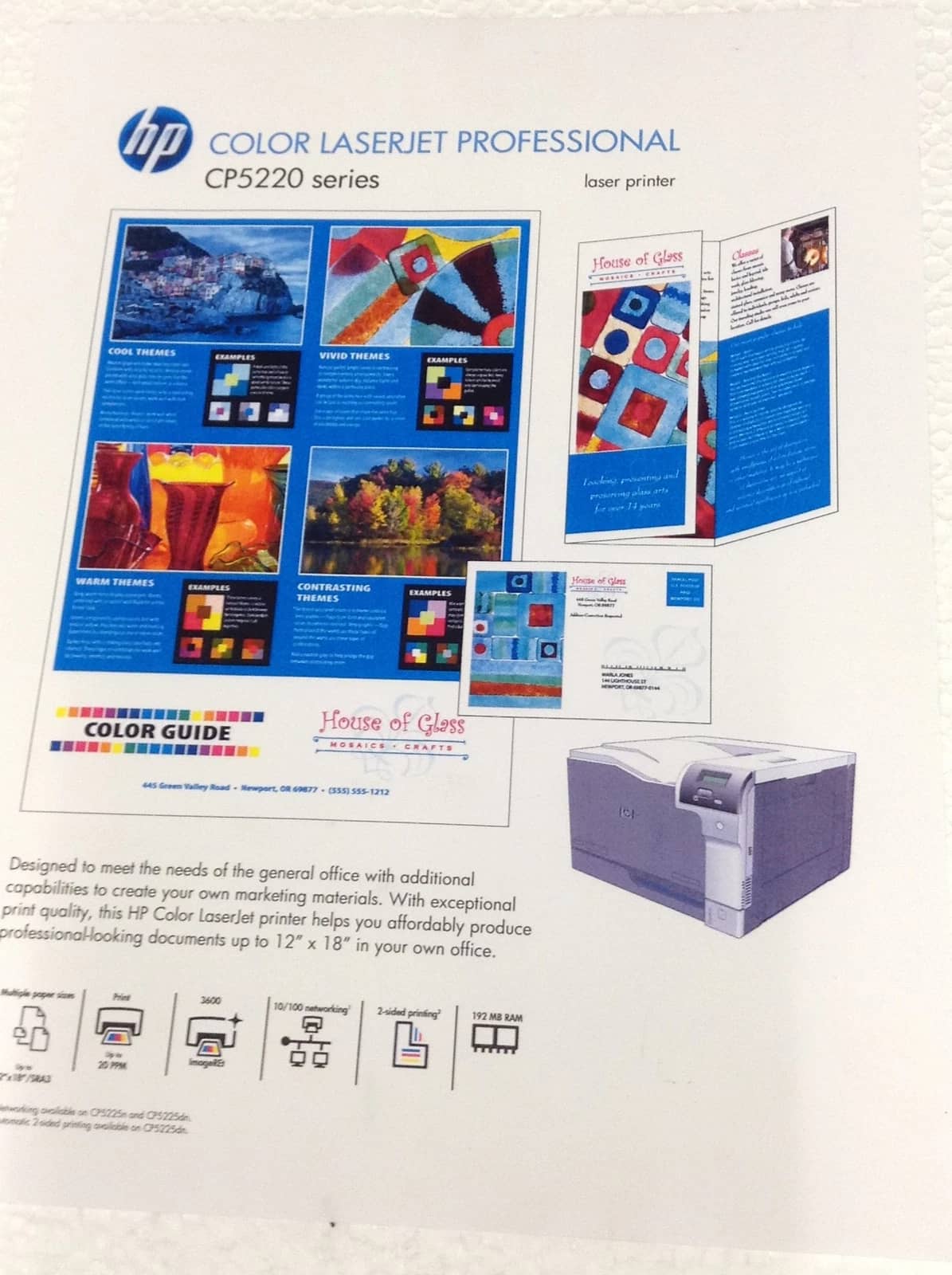 HP cp5225n Printers New