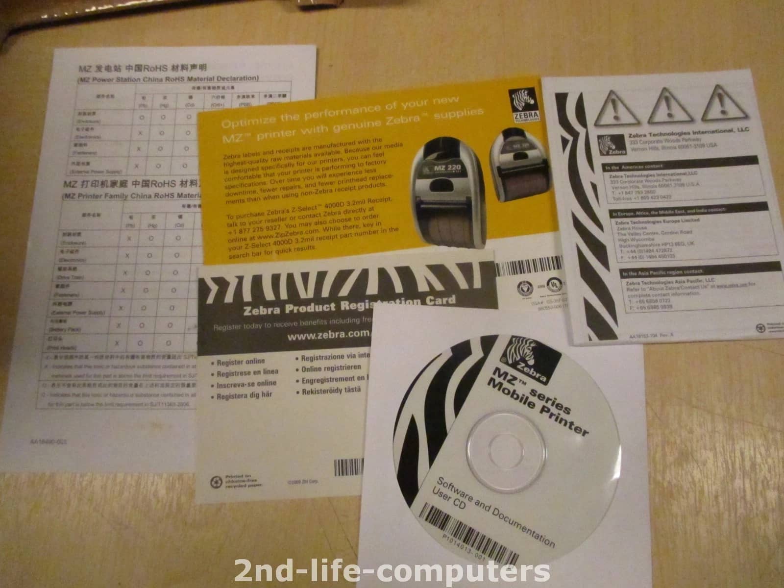 Zebra mz220 Printers New