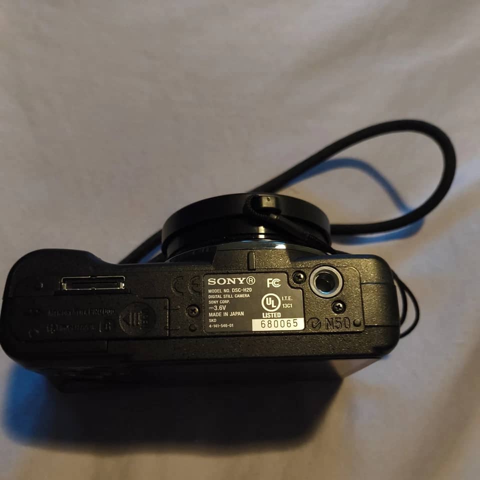 Sony Cyber-shot DSC-H20 Digital Cameras Black New Body Only