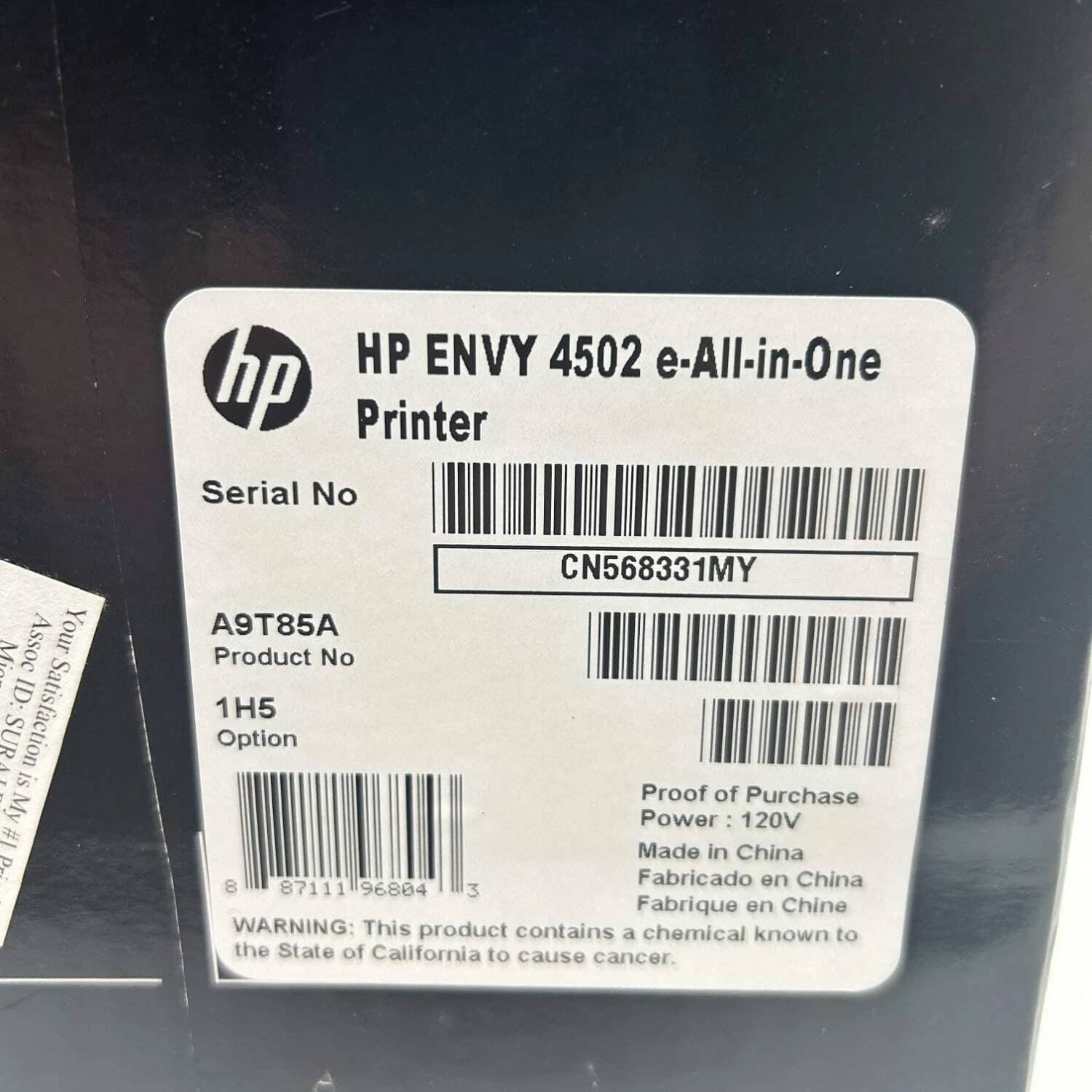 HP Envy 4502 Printers New
