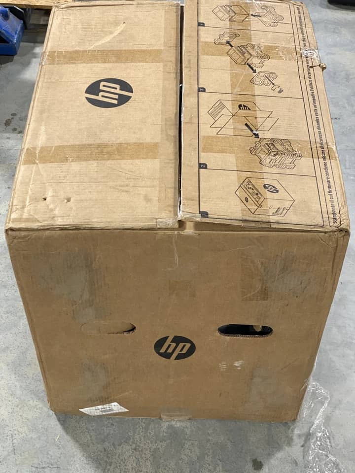 HP HP Color LaserJet Enterprise MFP 5800f Printers White Open-Box Excellent