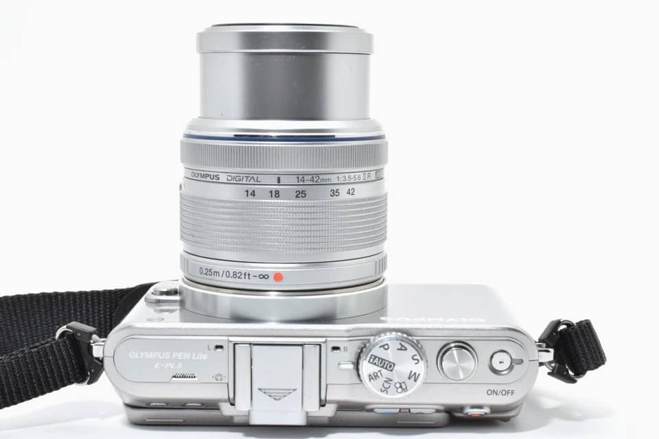 OM SYSTEM PEN E-PL3 Digital Cameras Silver New w/ 14-42mm Kit